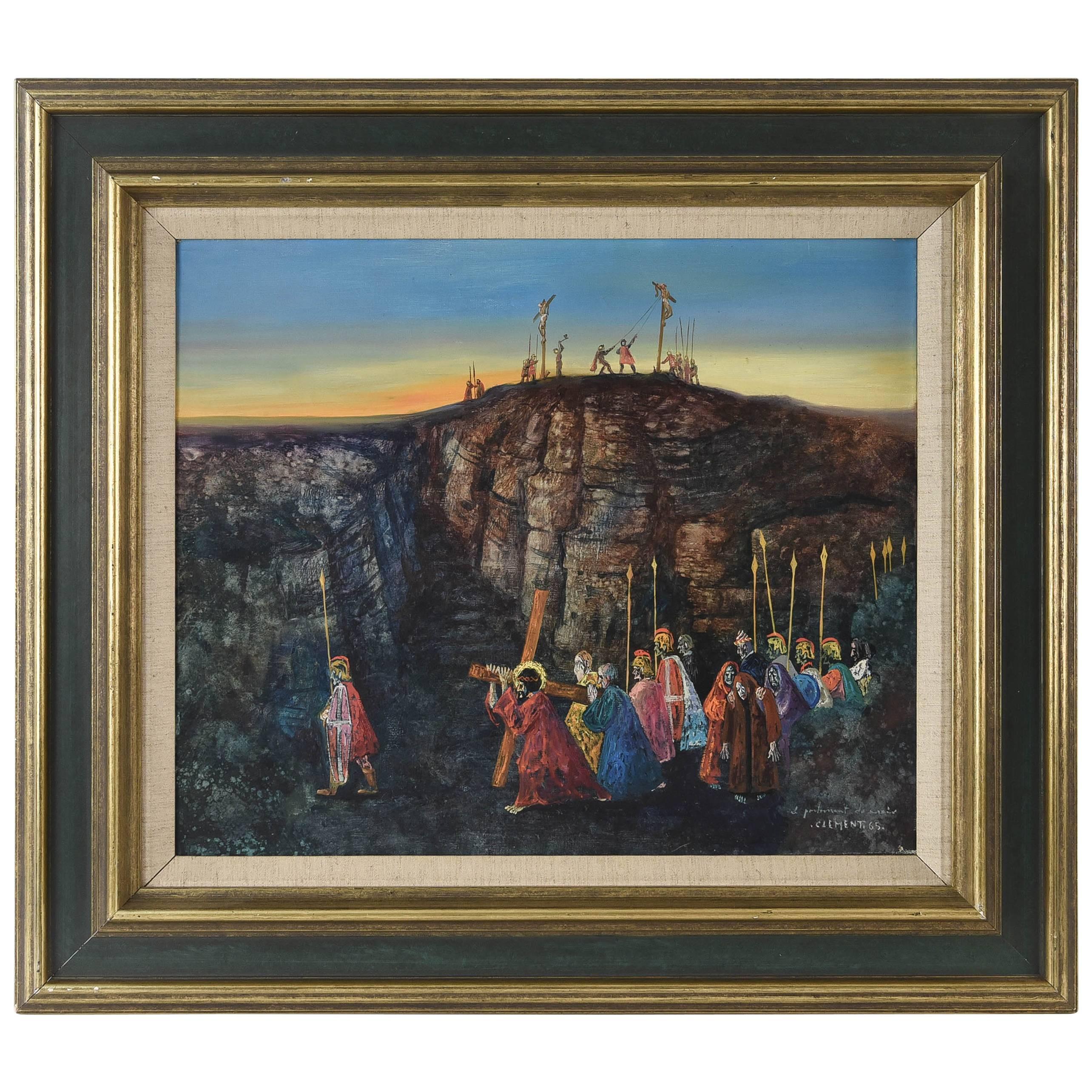 Jean-Pierre Clement Painting For Sale