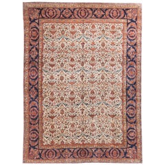 Royal Kashan Rug For At 1stdibs Vintage Persian Kashan Rug