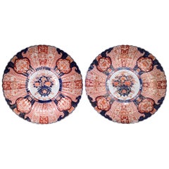 Pair of Imari Chargers