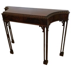 Elegant Mahogany Console Table