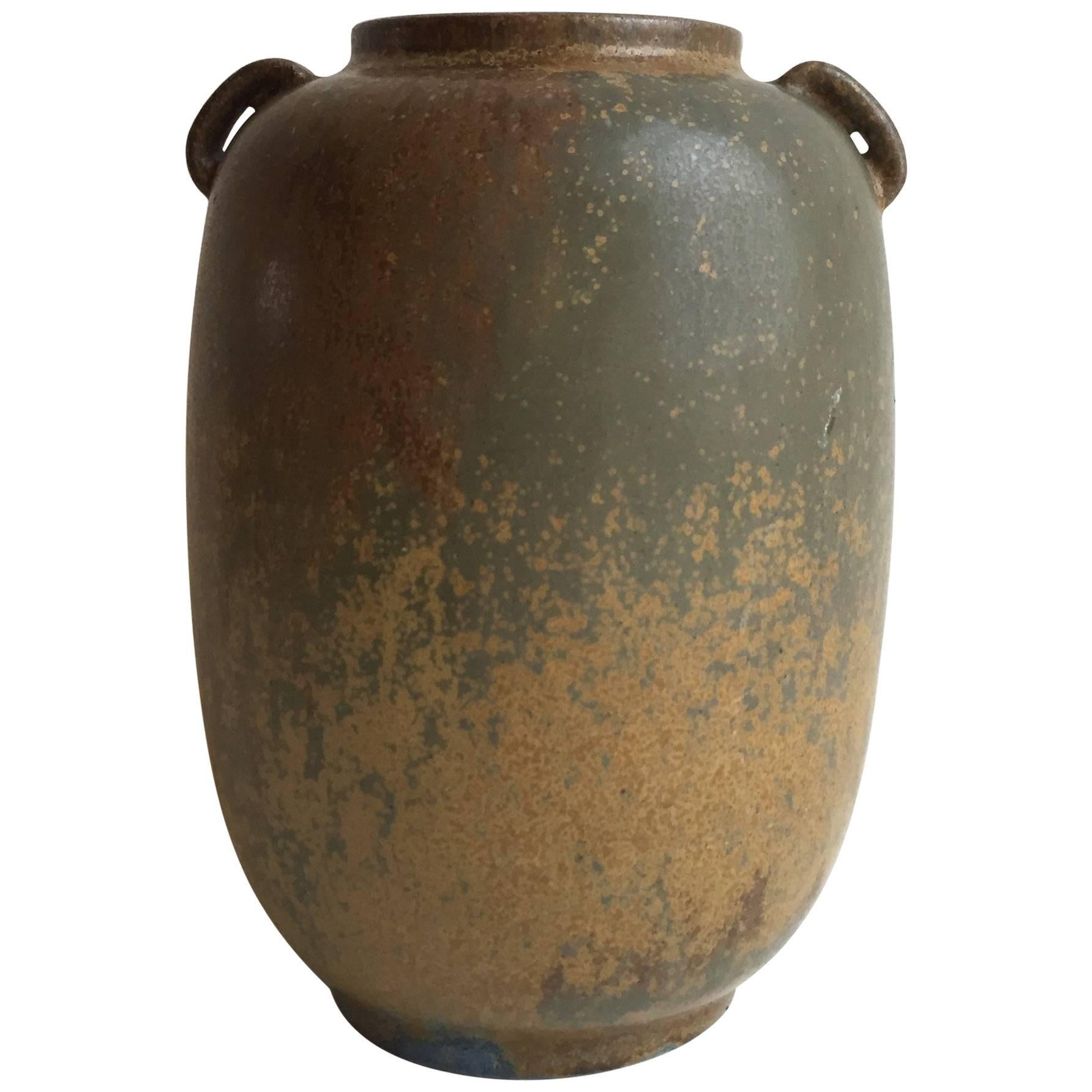 Arne Bang Stoneware Vase, 1950s For Sale