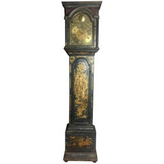 Late 18th Century English Chinoiserie Tall Case Clock