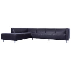 Machalke Crack Designer Ecksofa Leder Braun Couch Modern
