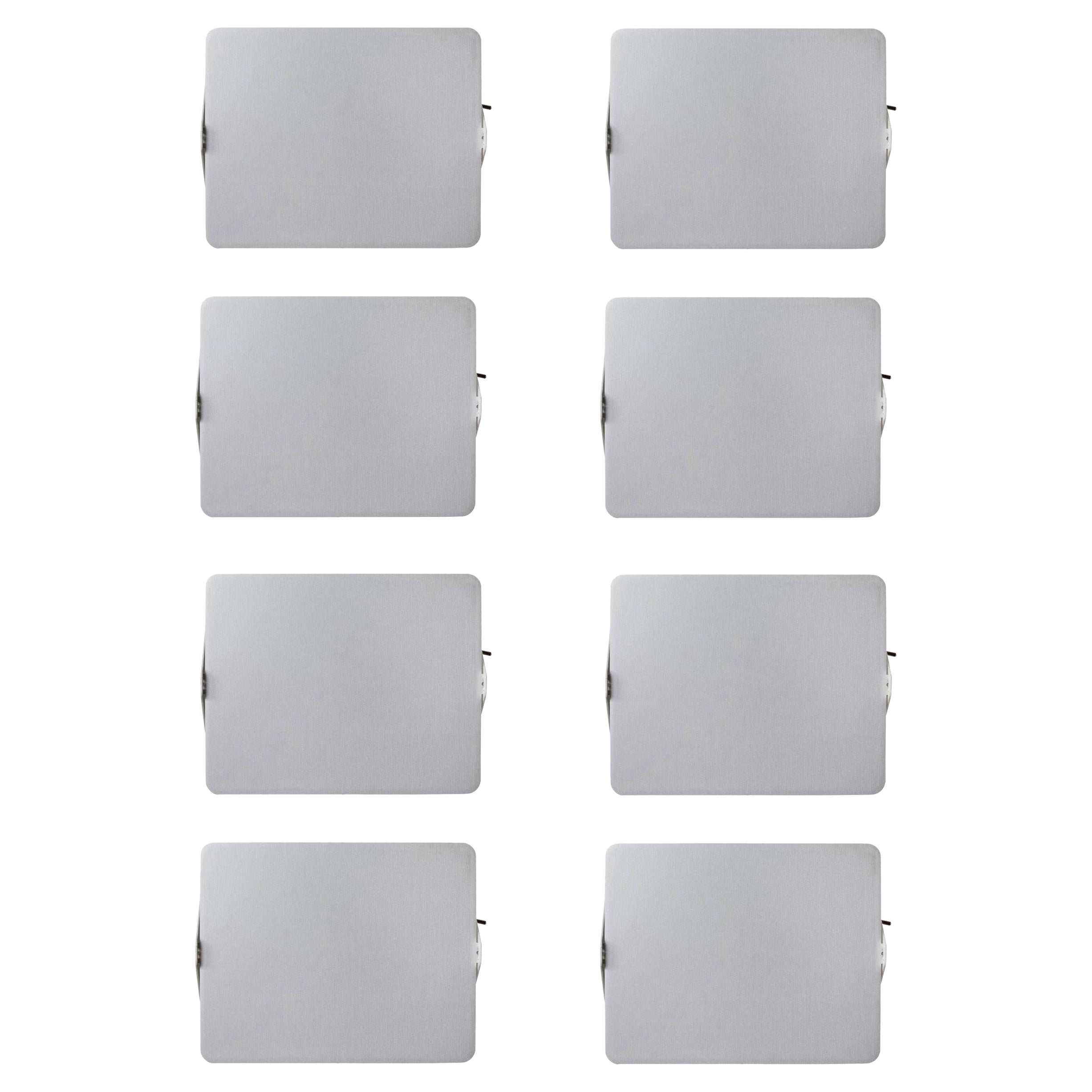 Charlotte Perriand 'Applique à Volet Pivotant' Wall Light in Natural Aluminum