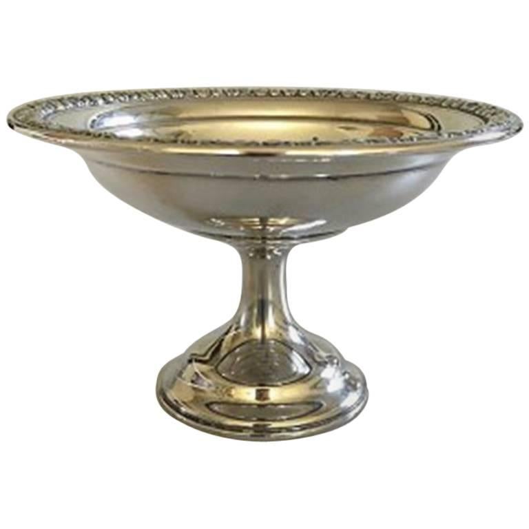 Wallace Sterling Silver Footed Bowl 168 For Sale at 1stDibs