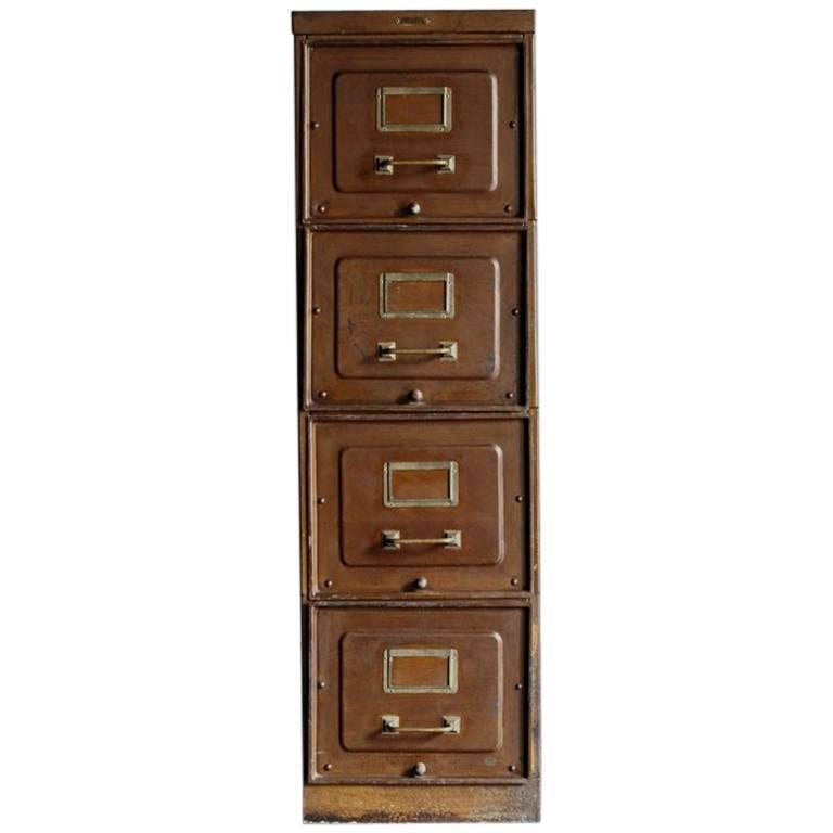 Strasbourg Four Drawers Cabinet, circa 1920 For Sale