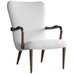 Danish Midcentury Lounge Chair in the Style of Madsen and Schubell