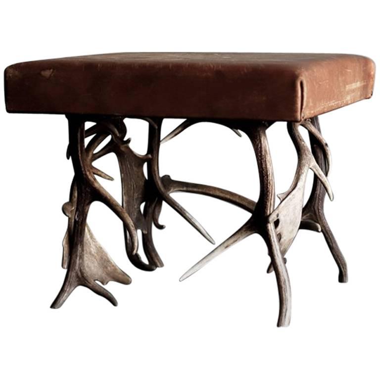 Deer Horn-Legs Coffee Table