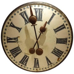 Large Cadran Antique Clock Face