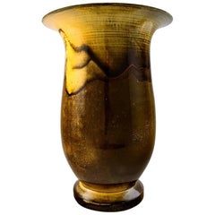 Large Kähler, Denmark, Svend Hammershøi/Hammershoi, Glazed Large Vase