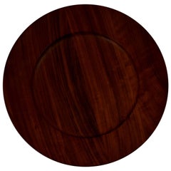 Danish Midcentury Cover Plate by Jens Harald Quistgaard, Teak, Kronjyden