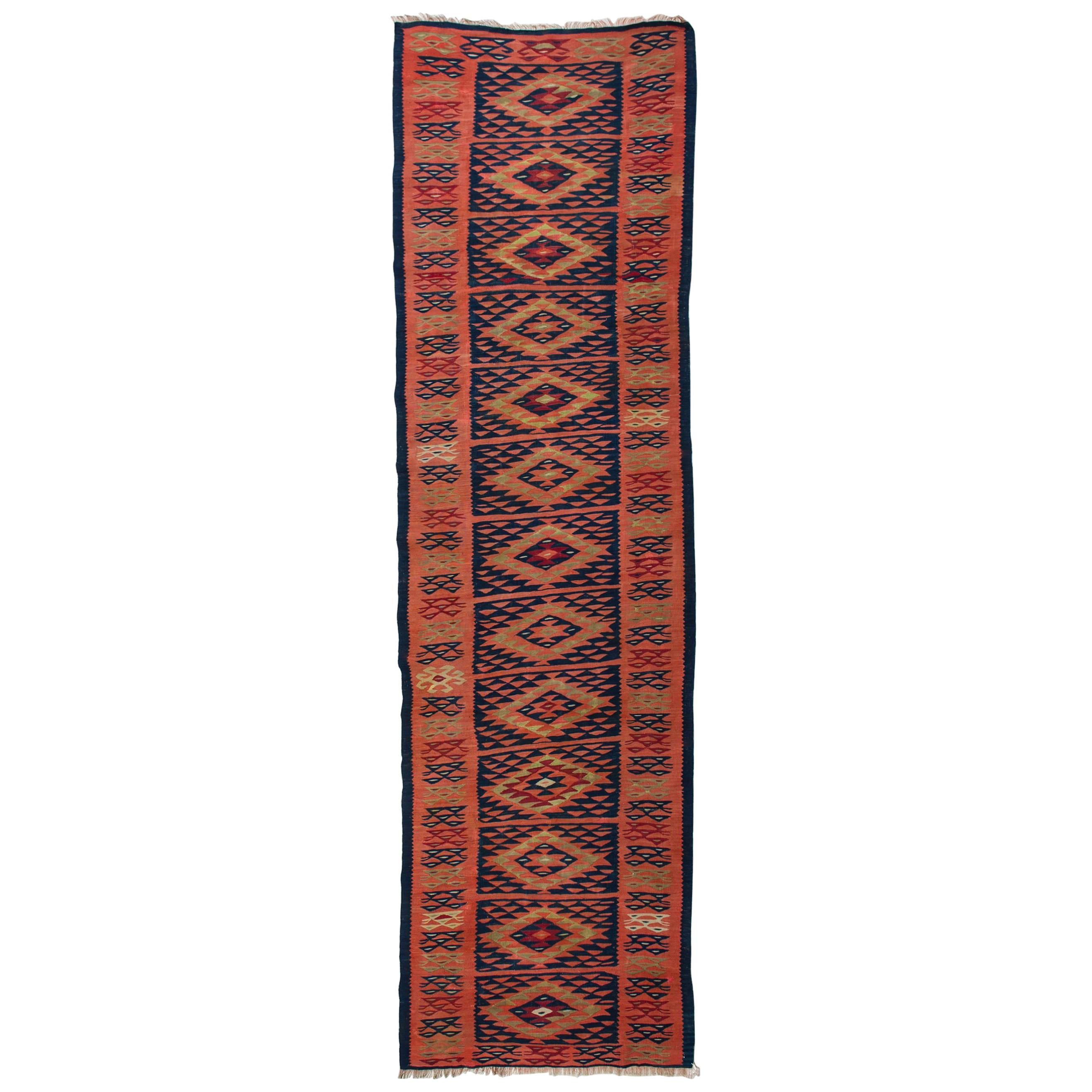 Corredor Turco Kilim Antiguo SHARKOY para VENTA FINAL