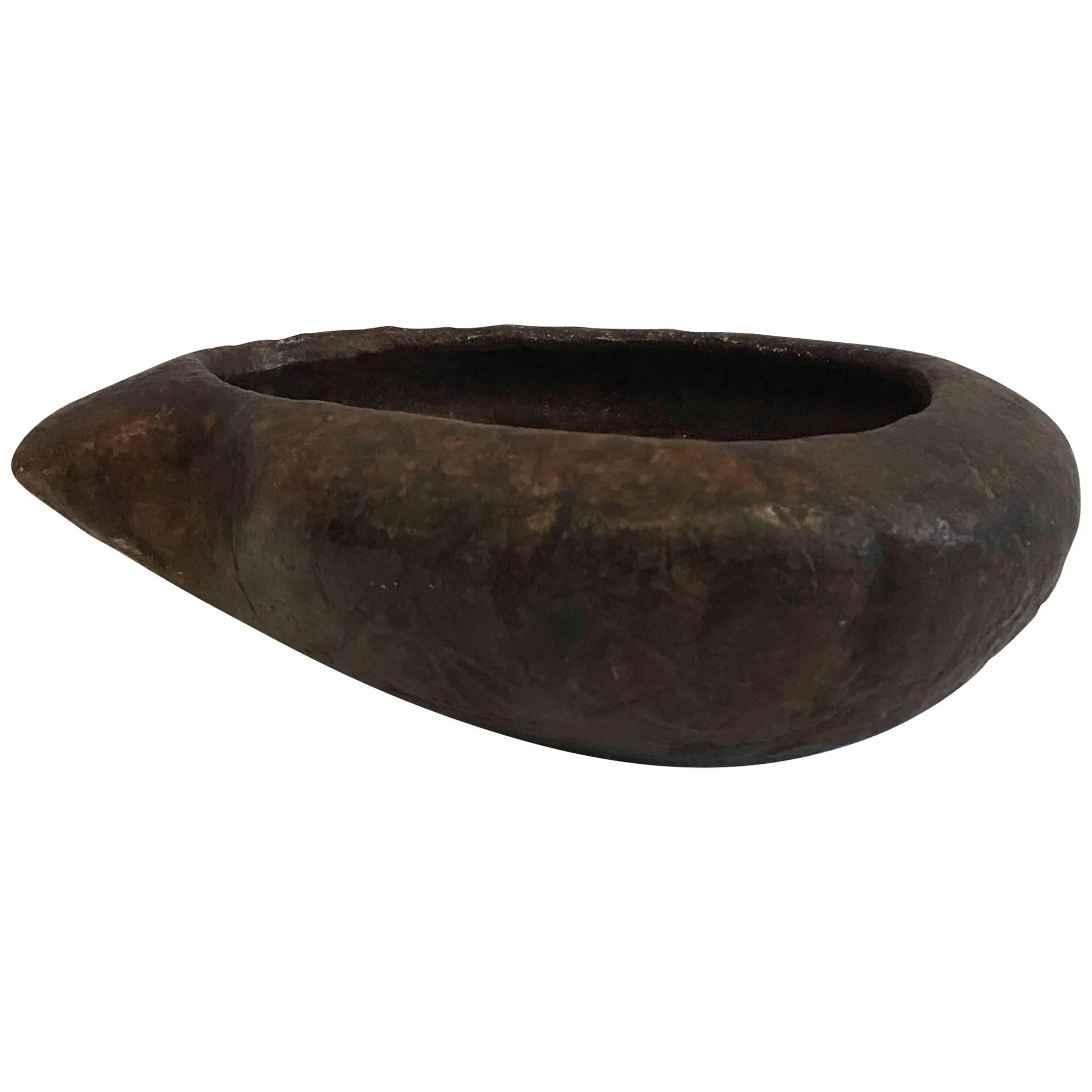 Early 20th Century Hand-Carved Brazilian Soap Stone Bowl