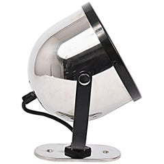 Midcentury Chrome Appliqué Lamp by Gae Aulenti for Stilnovo Spot Italy, 1960s