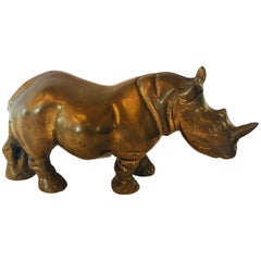 Brass Rhino