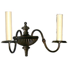 Neoclassic Bronze Sconces
