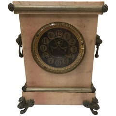 Late 19th Century Ansonia Mantel Clock with Satin Finish