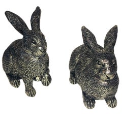 Hare Salt and Pepper Shakers