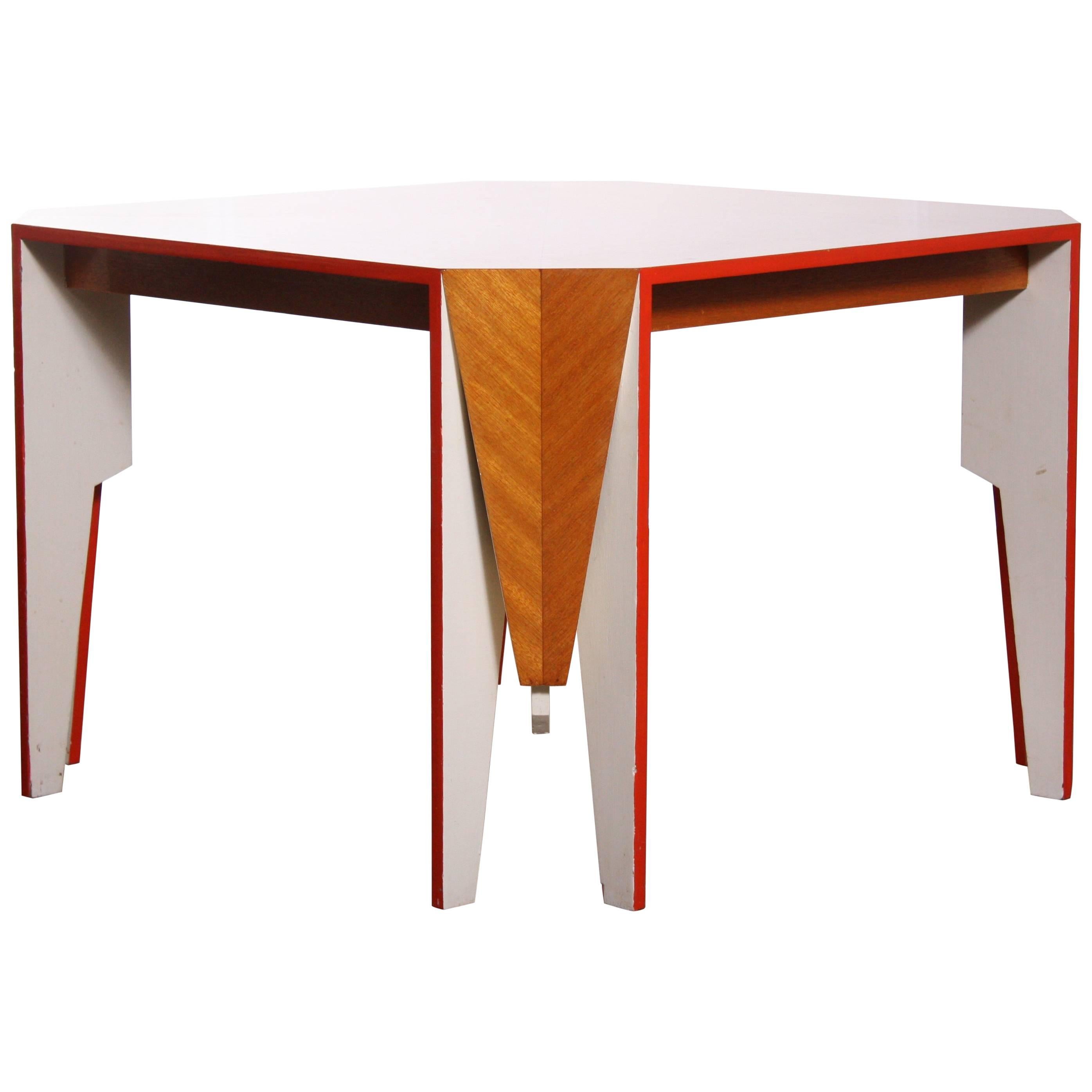 Architectural Dining Table Inspired by Bruce Goff