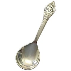 Swedish 830 Silver Spoon from 1925, Maker Is N.K