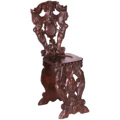 Antique Renaissance Occasional Chair, circa 19th Century