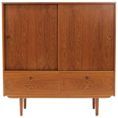 1960s Danish Teak Highboard