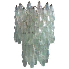 Carlo Scarpa Venini Chandelier Murano Art Glass Italian Design
