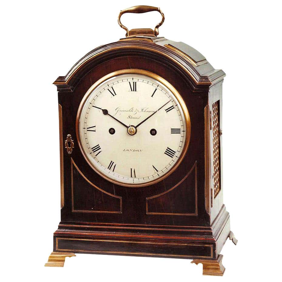 Regency Clock 19th Century Antique Regency Mahogany Longcase Clock by John Barwise of ...