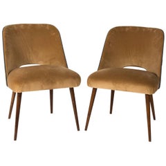 Pair of Art Deco Side Chairs 