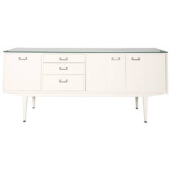 Retro Mid-Century Modern Lacquered Sideboard by Nathan Furniture, circa 1970s