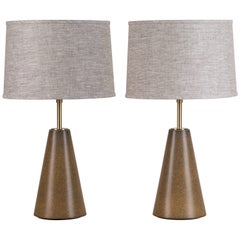 Pair of Gio Lamps by Stone and Sawyer for Lawson-Fenning