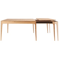 Extendable extra large dining table from "Campagnon de France"- Minimalist
