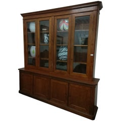 19 Century italian oak bookcase