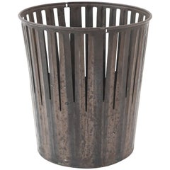 Used Industrial ERIE ART METAL Co Trash Can.