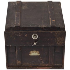 Vintage industrial Account Register filing cabinet