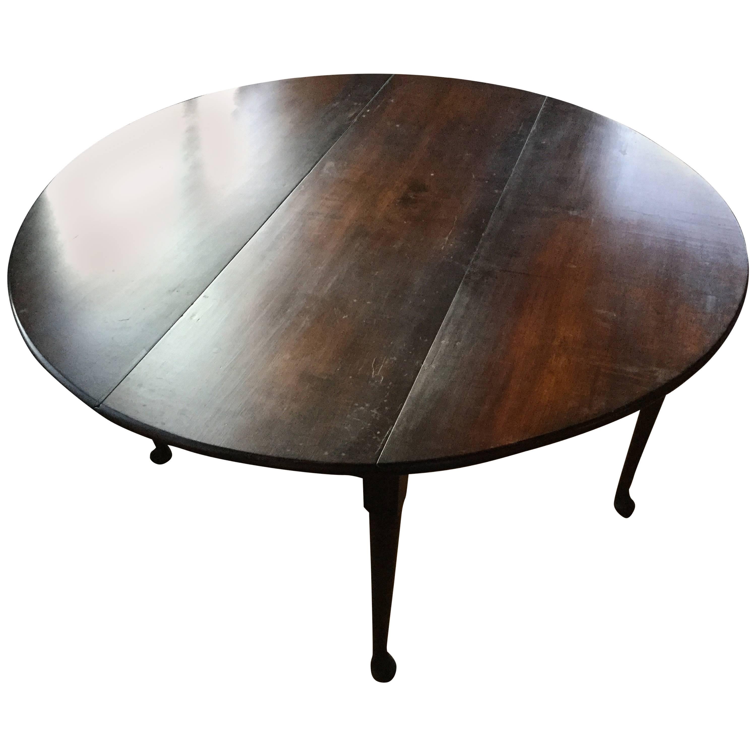 18th Century Queen Anne Table For Sale