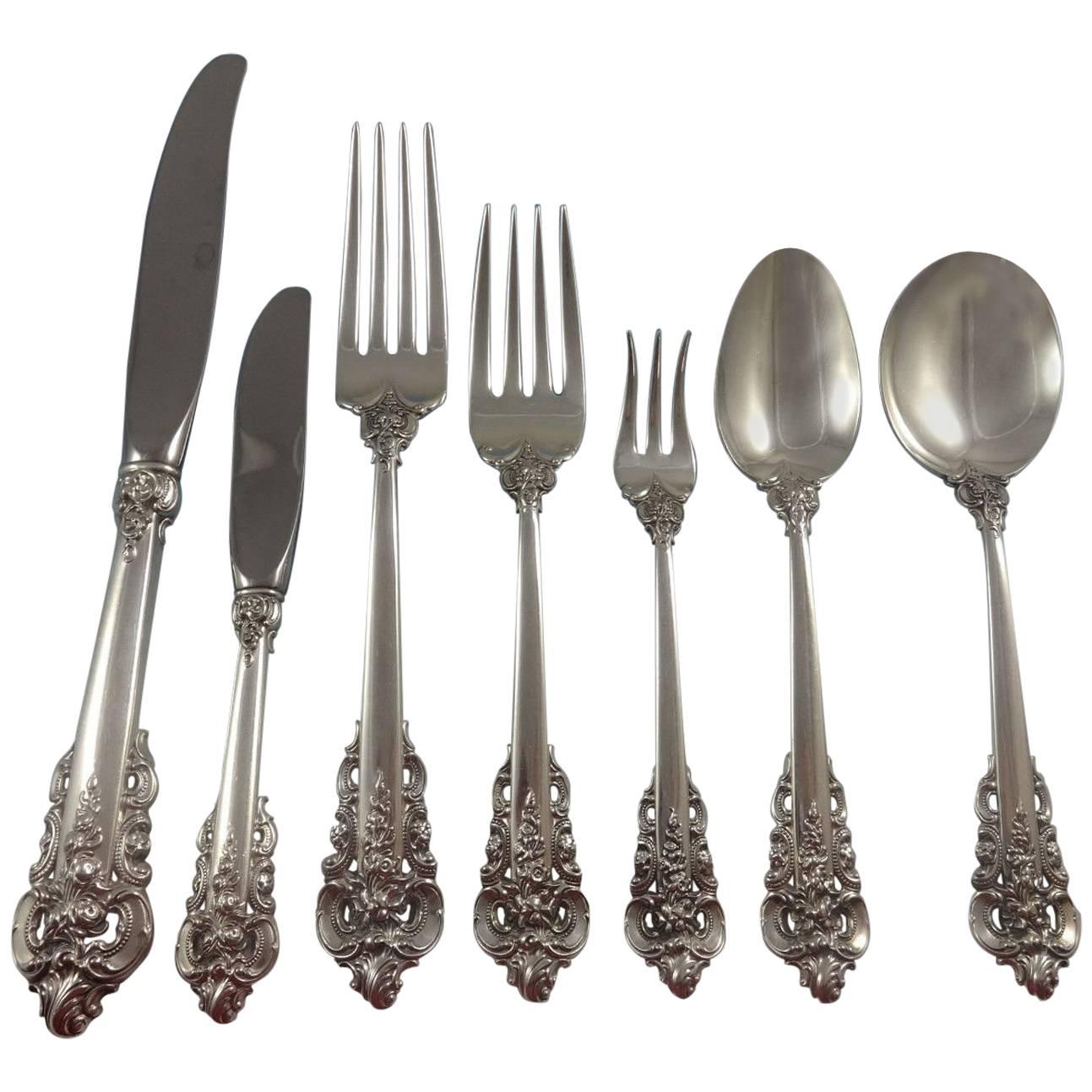 WALLACE STERLING PLACE FORK GRAND VICTORIAN -7 3//4/" S