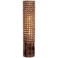 Huge Brass Table Lamp by Pierre Forsell