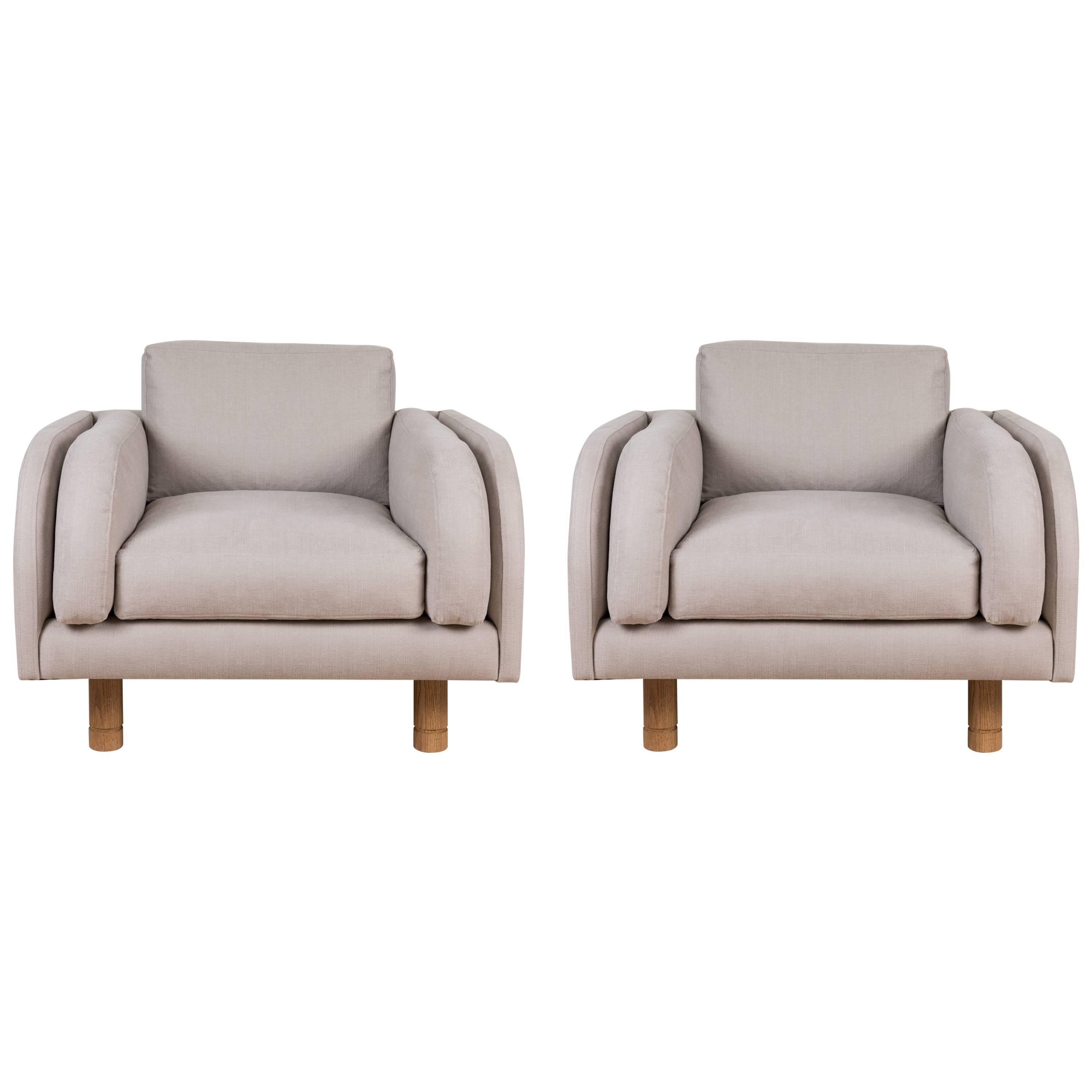 Pair of Moreno Chairs by Lawson-Fenning