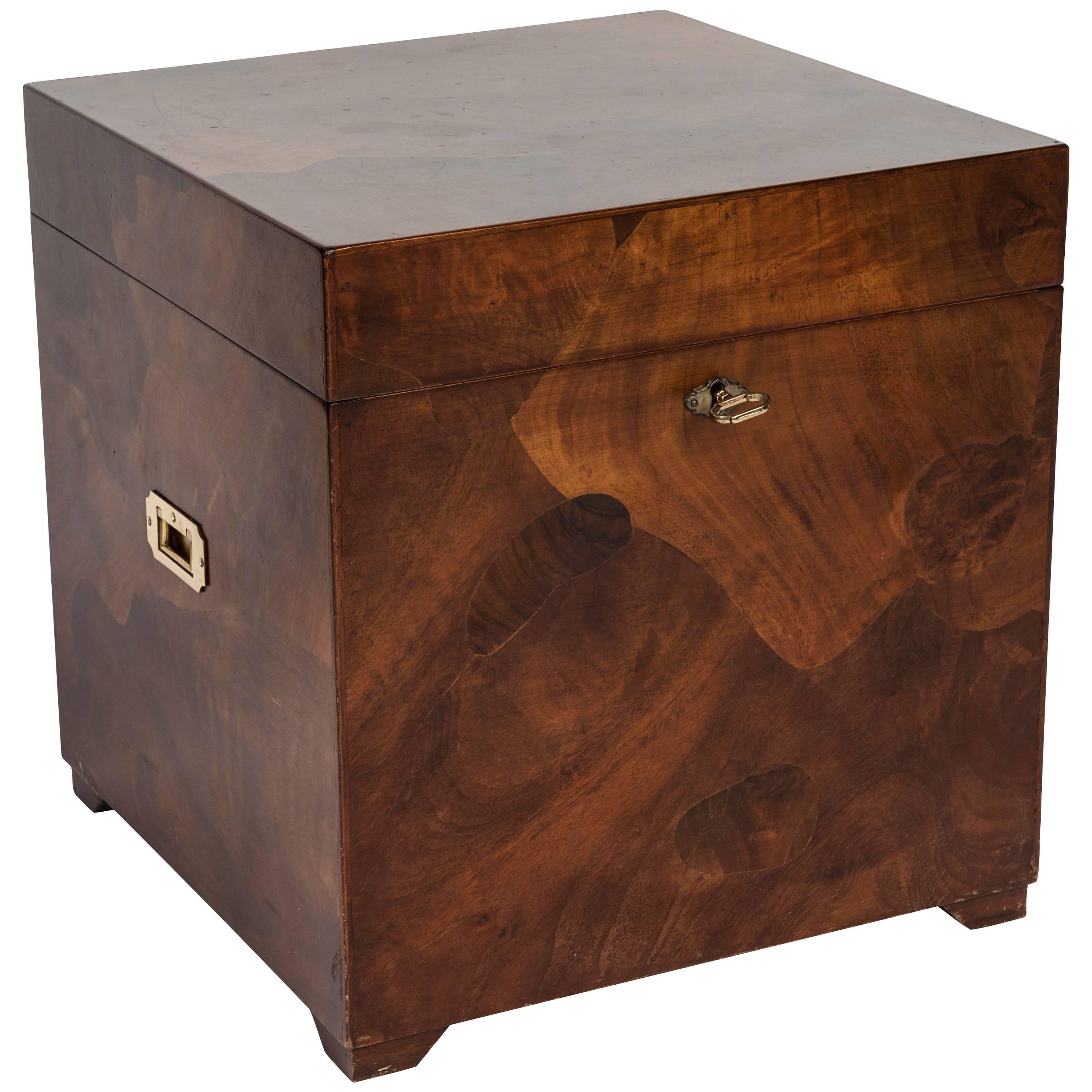 Campaign Style Chest or Side Table