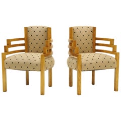 Pair of Art Deco Armchairs