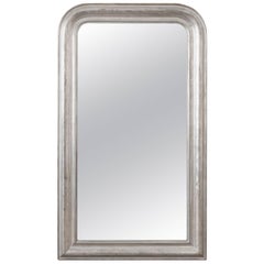 French 19th Century Silver Gilt Louis Philippe Mirror