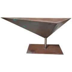 Angular Steel Sculpture 