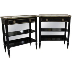 Stylish Pair of 1940s French Consoles