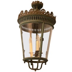 19th Century Neoclassical Hanging Lantern