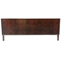 Danish Modern Rosewood King-Size Headboard