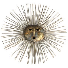 Sunburst Brass Sculpture