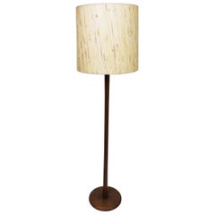 Vintage Mid-Century Modern Model W-4 Walnut Floor Lamp by Martz Marshall Studios