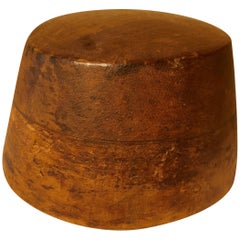 Antique 19th Century French Hat Block, shop display