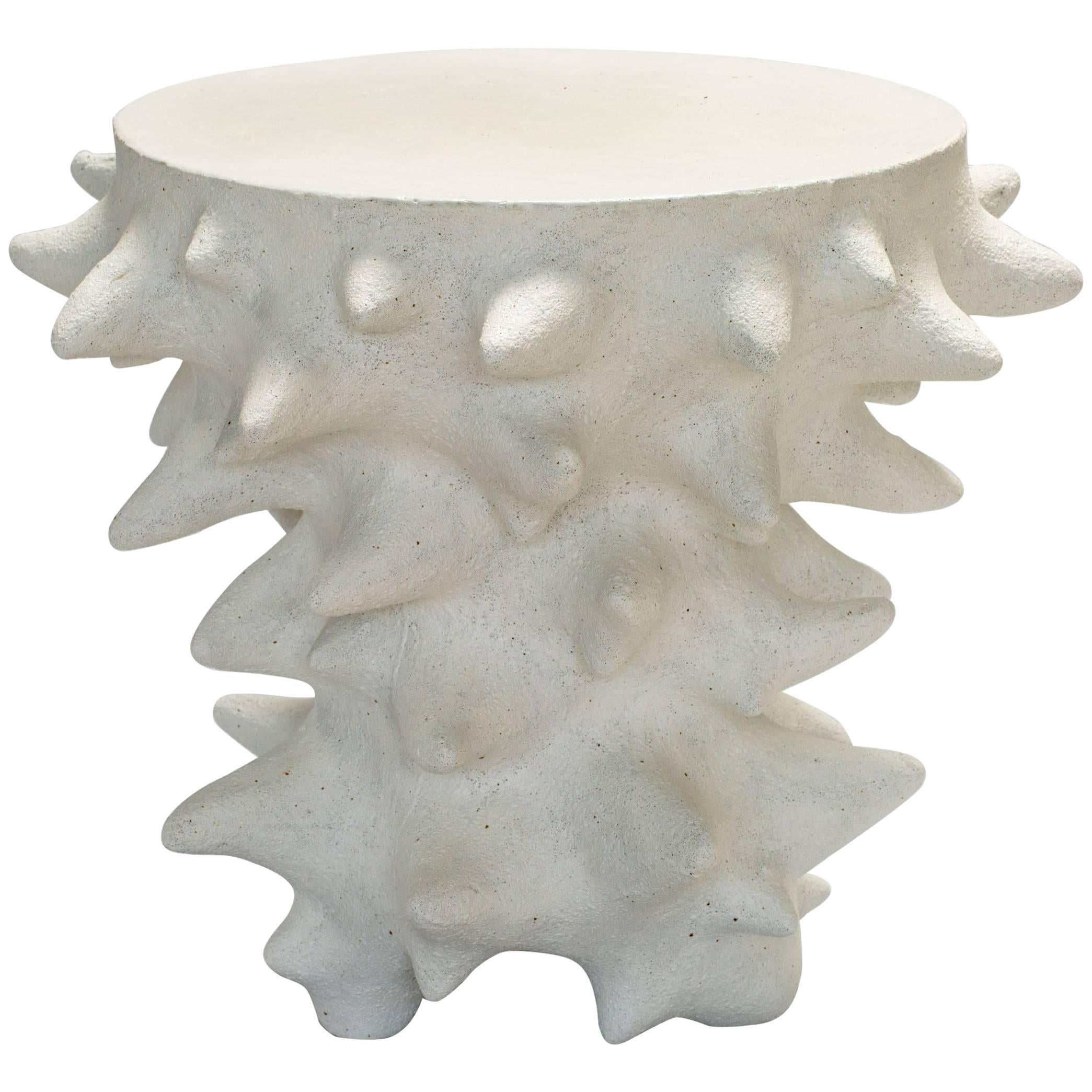 William Coggin - Pseudopodia End Table - Glazed Ceramic